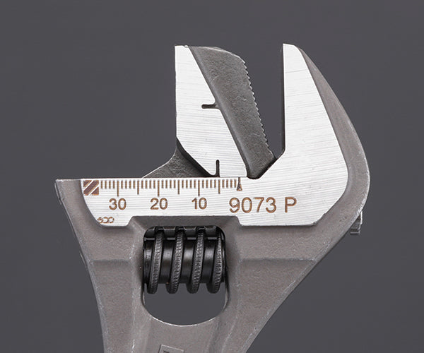 日本正規品 バーコ パイプレンチ兼用モンキーレンチ 最大口開き34mm ブラック仕上げ (9073P)(7314150101726) BAHCO