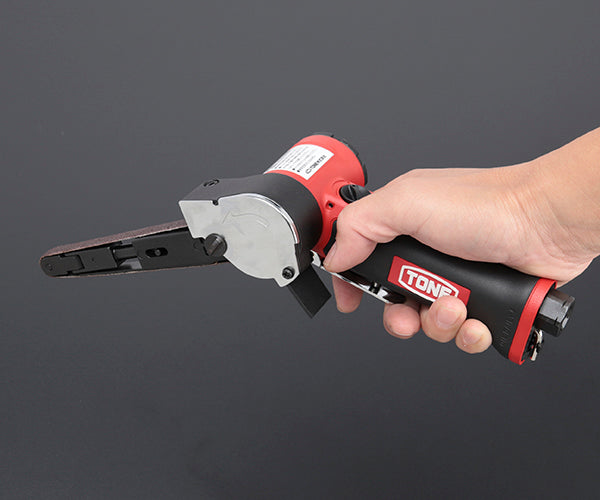 TONE エアベルトサンダー 10×330mm ホース取付口Rc1/4 (ABS10)(4953488403145) トネ