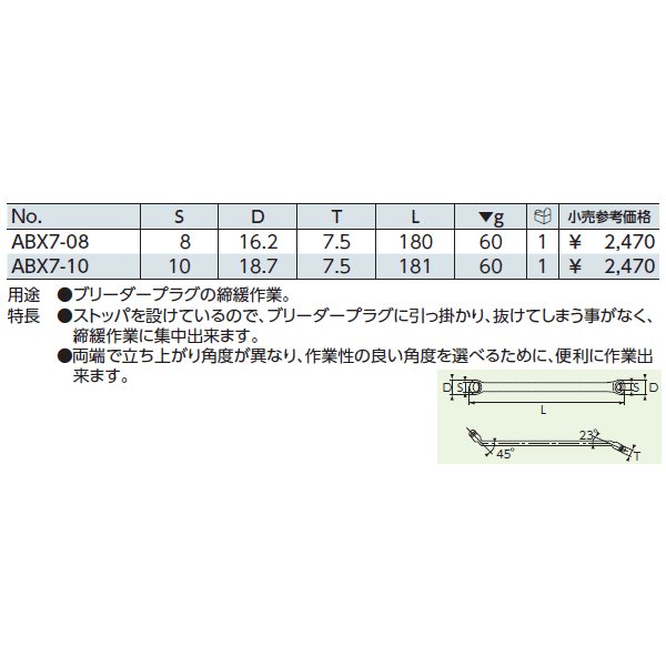 京都機械工具のめがねレンチの画像2