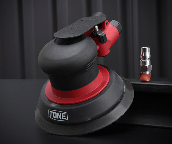 TONE エアーダブルアクションサンダー ペーパーサイズ125mm 全長165mm (ADS50M)(4953488392746) トネ