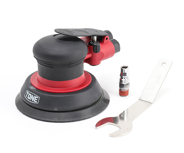 TONE エアーダブルアクションサンダー ペーパーサイズ125mm 全長165mm (ADS50M)(4953488392746) トネ