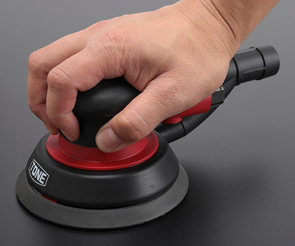 TONE エアーダブルアクションサンダー ペーパーサイズ125mm 全長219mm (ADS50MS)(4953488392739) トネ