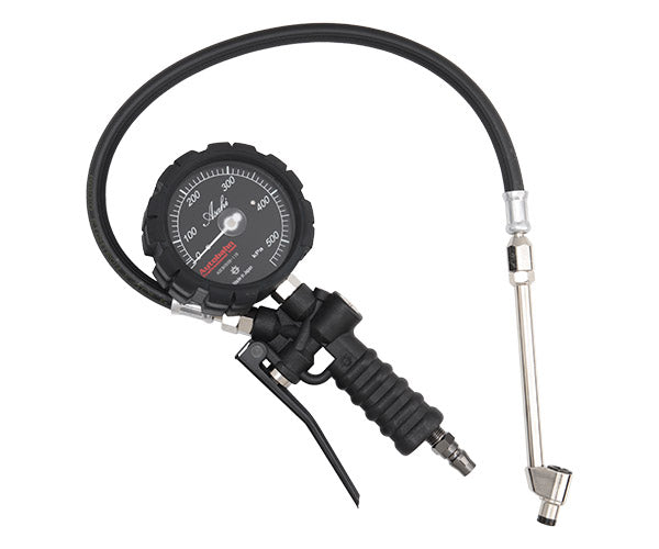 Autobahn AGE8055B-2 ブラック タイヤゲージ 550kPa ダブルチャック仕様