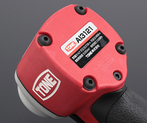 TONE エアーインパクトレンチ(ショートタイプ) 能力ボルト径12mm 差込角9.5mm (AI3121)(4953488423112) トネ