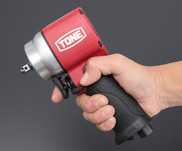 TONE エアーインパクトレンチ(ショートタイプ) 能力ボルト径12mm 差込角9.5mm (AI3121)(4953488423112) トネ