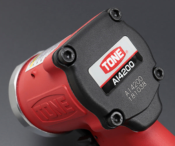 TONE エアーインパクトレンチ(ショートタイプ) 能力ボルト径20mm 差込角12.7mm (AI4200)(4953488305234) トネ