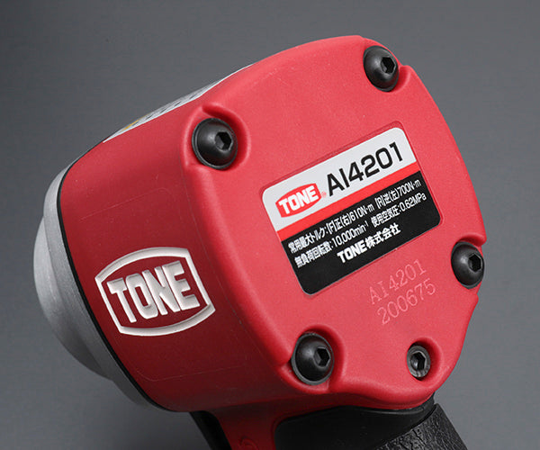 TONE エアーインパクトレンチ 能力ボルト径20mm 差込角12.7mm (AI4201)(4953488387582) トネ