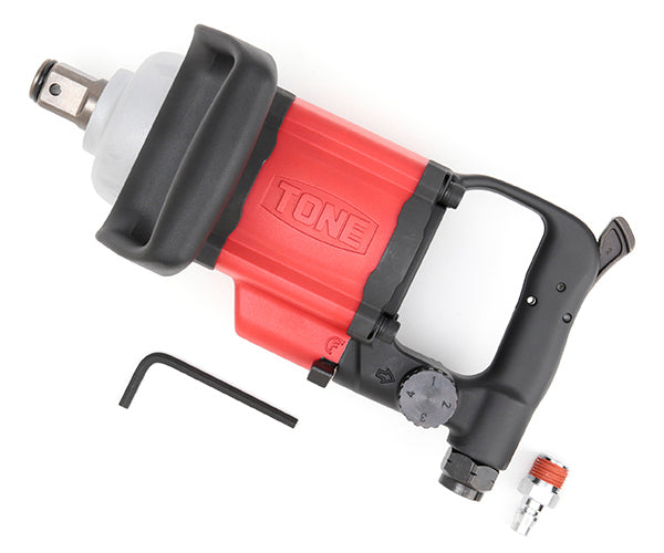 TONE エアーインパクトレンチ(ストレートタイプ) 能力ボルト径33mm 差込角25.4mm (AIS8330S)(4953488309942) トネ