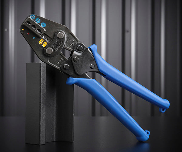 ロブテックス AKM2 マルチミニ圧着工具 絶縁被覆付圧着端子・スリーブ/裸圧着端子・裸圧着スリーブ用 工具 エビ ロブスター LOBSTER LOBTEX