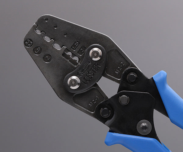 ロブテックス AKM2 マルチミニ圧着工具 絶縁被覆付圧着端子・スリーブ/裸圧着端子・裸圧着スリーブ用 工具 エビ ロブスター LOBSTER LOBTEX