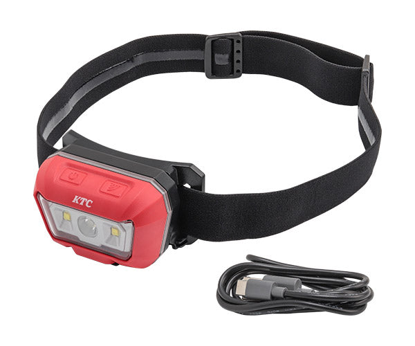 KTC AL813M 充電式LEDヘッドライト 400lm モーションセンサー LED作業灯 広角・スポット切替