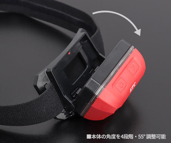 KTC AL813M 充電式LEDヘッドライト 400lm モーションセンサー LED作業灯 広角・スポット切替