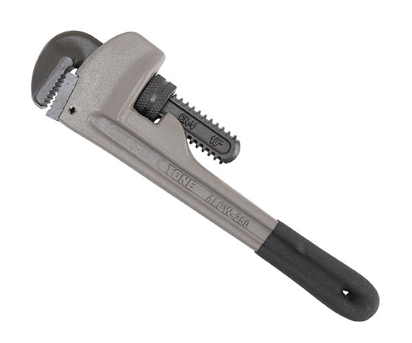 TONE パイプレンチ(アルミ製) 全長248mm 口開き45mm (ALPW-250)(4953488406832) トネ