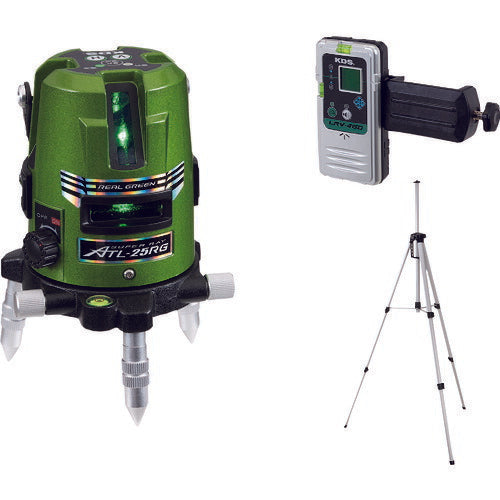 KDS リアルグリーンレーザー25RG受光器三脚付