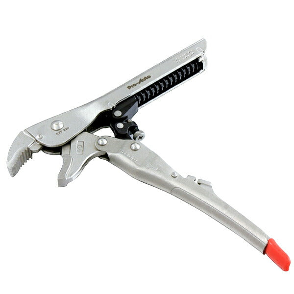 Pro-Auto オートマチックバイスプライヤー 220mm AVP-220 プロオート 工具 開口最大40mm スエカゲツール 挟む つかむ