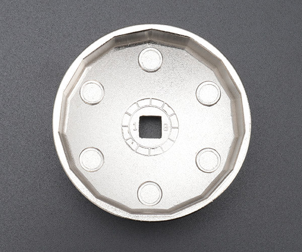 KTC カップ型オイルフィルターレンチ 差込角9.5mm(9.5sq.)(3/8) 15角 (AVSA-075)(4989433204925) 京都機械工具