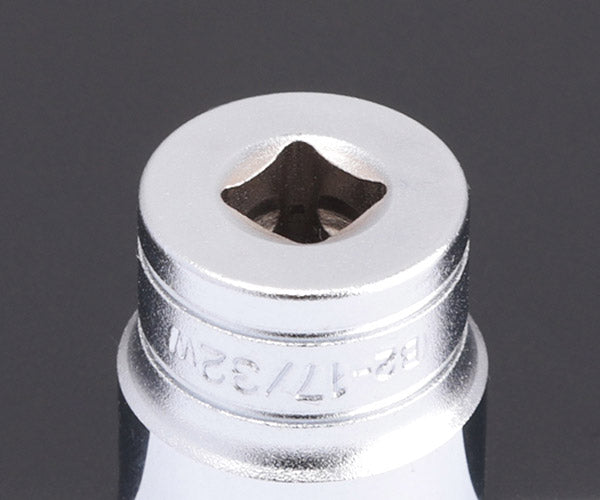 KTC ソケット 差込角6.3mm(6.3sq.)(1/4) サイズ17/32インチ 十二角 (B2-17/32W)(4989433139920) 京都機械工具
