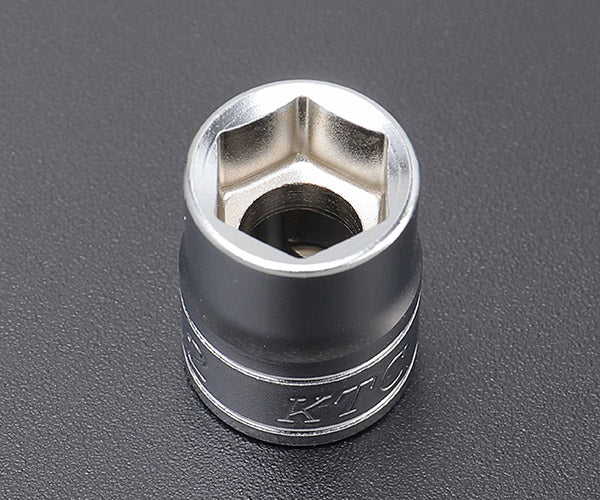 KTC ソケット 差込角9.5mm(9.5sq.)(3/8) サイズ12mm 六角 (B3-12)(4989433129549) 京都機械工具