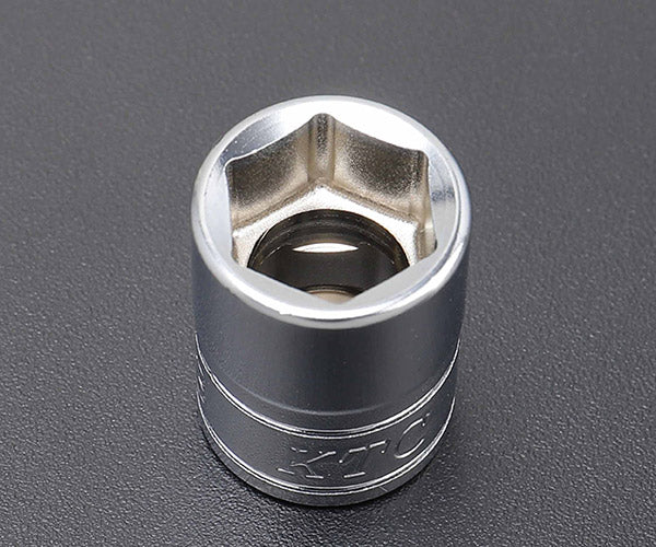 KTC ソケット 差込角9.5mm(9.5sq.)(3/8) サイズ13mm 六角 (B3-13)(4989433129556) 京都機械工具