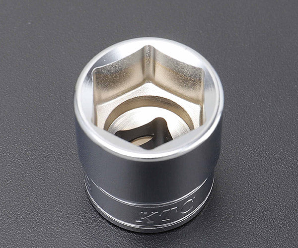 KTC ソケット 差込角9.5mm(9.5sq.)(3/8) サイズ19mm 六角 (B3-19)(4989433129594) 京都機械工具