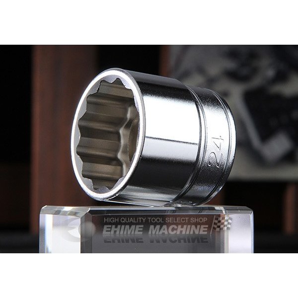 KTC 十二角ソケット サイズ24mm b3-24w【エヒメマシン】
