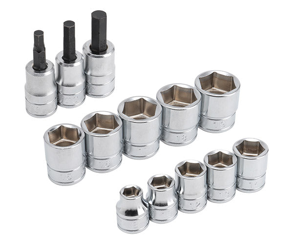 KTC B3BT3S-13P ソケット+六角レンチ13点セット (B3-08,10,12,13,14,15,16,17,18,19/BT3-05S,06S,08S) 差込角9.5mm エヒメマシンオリジナルセット