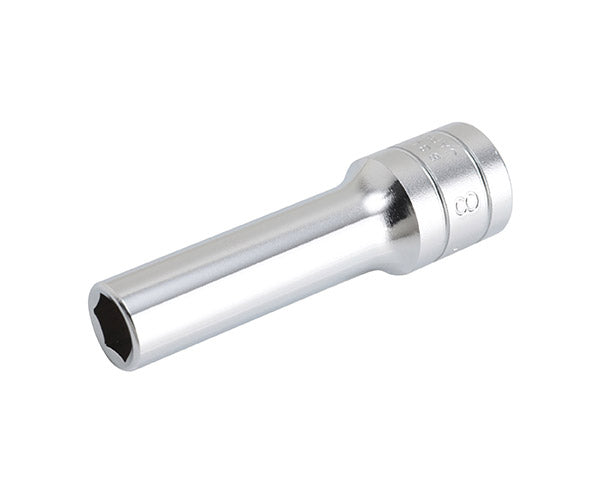 KTC ディープソケット 差込角9.5mm(9.5sq.)(3/8) サイズ8mm 六角 (B3L-08)(4989433129884) 京都機械工具