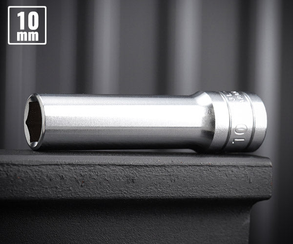 KTC B3L-10 ディープソケット 差込角9.5mm サイズ10mm 六角ディープソケット