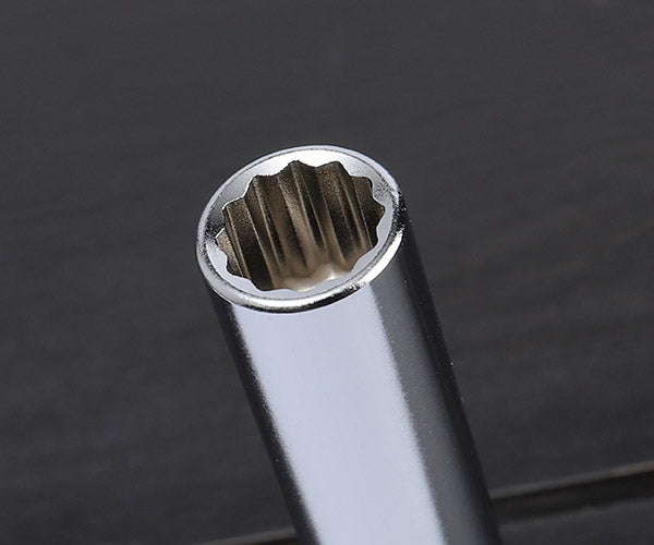KTC ディープソケット 差込角9.5mm(9.5sq.)(3/8) サイズ10mm 十二角 (B3L-10W)(4989433130163) 京都機械工具