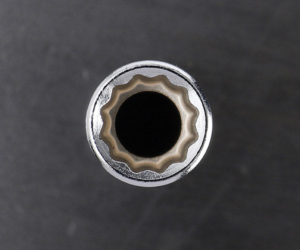 KTC ディープソケット 差込角9.5mm(9.5sq.)(3/8) サイズ10mm 十二角 (B3L-10W)(4989433130163) 京都機械工具