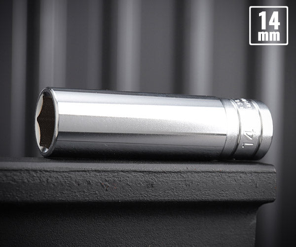 KTC B3L-14 ディープソケット 差込角9.5mm サイズ14mm 六角ディープソケット