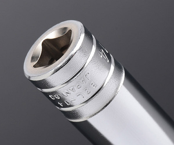 KTC ディープソケット 差込角9.5mm(9.5sq.)(3/8) サイズ14mm 六角 (B3L-14)(4989433130002) 京都機械工具
