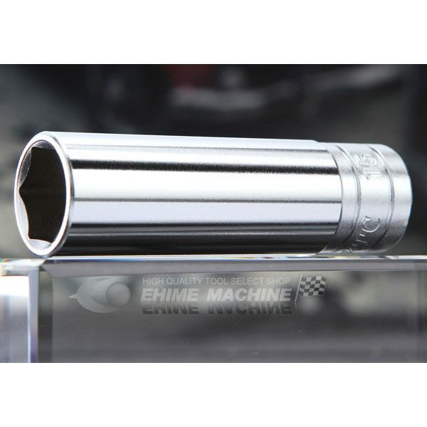 KTC 六角ディープソケット サイズ15mm b3l-15【エヒメマシン】
