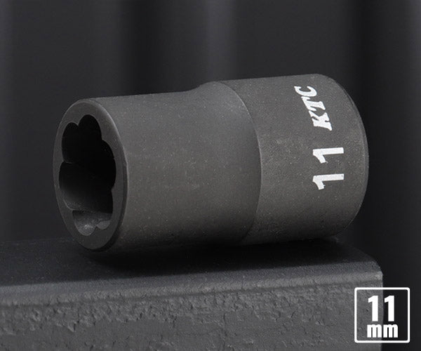 KTC ソケット 差込角9.5mm(9.5sq.)(3/8) サイズ11mm 六角 (B3TW-11)(4989433165219) 京都機械工具
