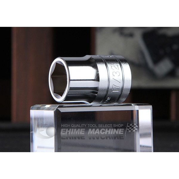 KTC 六角ソケット インチサイズ17/32 b4-17l32【エヒメマシン】