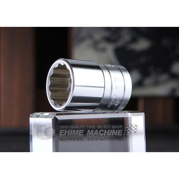 KTC 十二角ソケット サイズ17mm b4-17w【エヒメマシン】