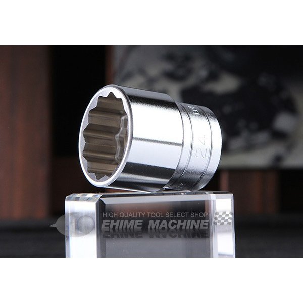 KTC 十二角ソケット サイズ24mm b4-24w【エヒメマシン】 KTC 十二角ソケット サイズ24mm b4-24w【エヒメマシン】