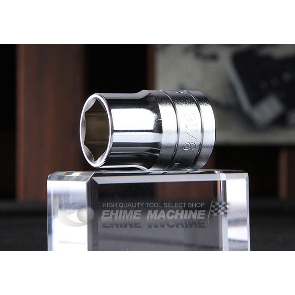 KTC 六角ソケット インチサイズ9/16 b4-9l16【エヒメマシン】