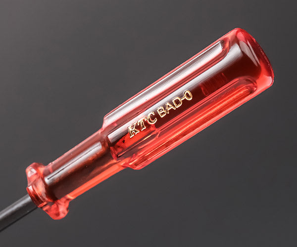 KTC ベビードライバー クロス 全長120mm (BAD-0)(4989433801025) 京都機械工具