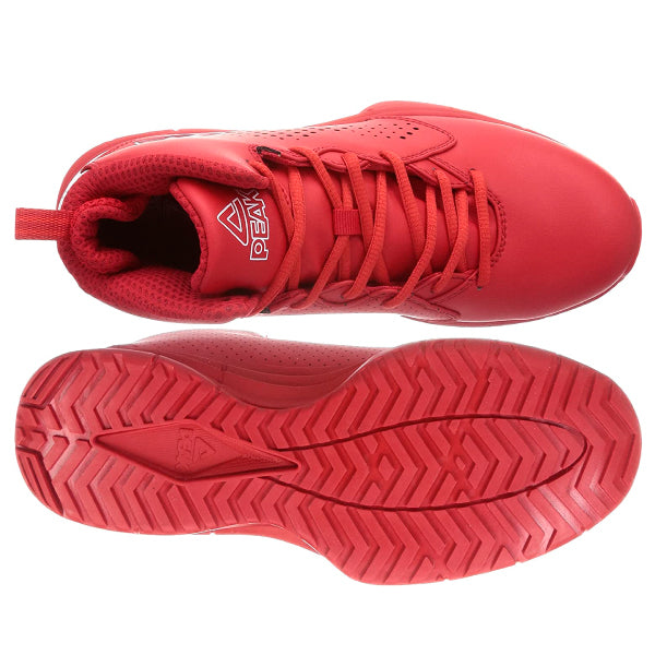 PEAK SAFETY セーフティシューズ BAS-4509 レッド・ブルー 安全靴 ピーク おしゃれ かっこいい 作業靴 スニーカー 鋼鉄先芯 耐油 耐滑 ハイカット