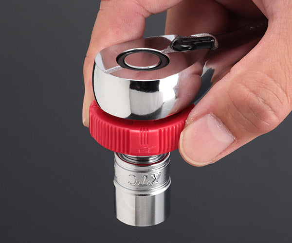 KTC BE3-Q クイックスピンナ 差込角9.5mm(9.5sq.)(3/8) 早回し工具 ソケットアダプター 京都機械工具