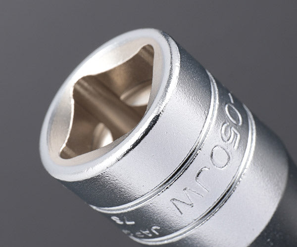 KTC 首振りエクステンションバー 差込角12.7mm(12.7sq.)(1/2) 全長50mm (BE4-050JW)(4989433606156) 京都機械工具