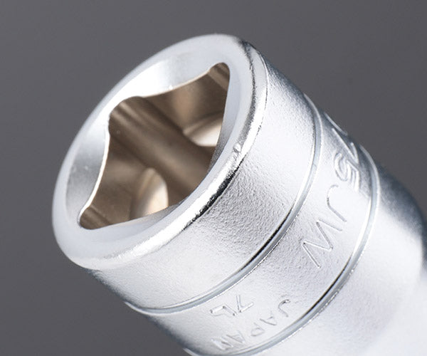KTC 首振りエクステンションバー 差込角12.7mm(12.7sq.)(1/2) 全長75mm (BE4-075JW)(4989433606163) 京都機械工具