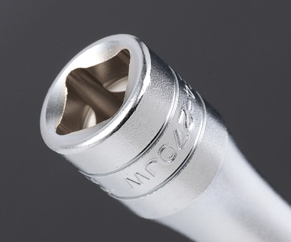 KTC 首振りエクステンションバー 差込角12.7mm(12.7sq.)(1/2) 全長270mm (BE4-270JW)(4989433606200) 京都機械工具