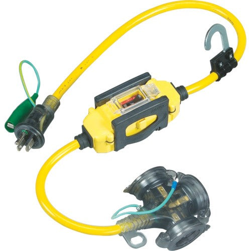 HATAYA(ハタヤ) BFX延長コード 3口コンセントタイプ ブレーカー付