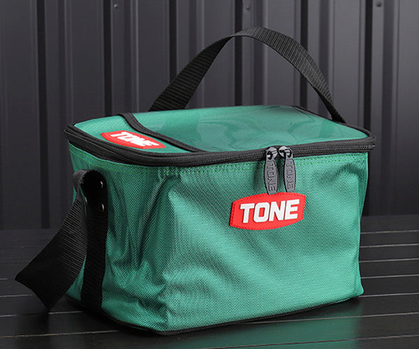 TONE ツールバッグ ボルトバッグ 緑色 幅300×奥行200×高さ210mm (BGBB1GR)(4953488306477) トネ