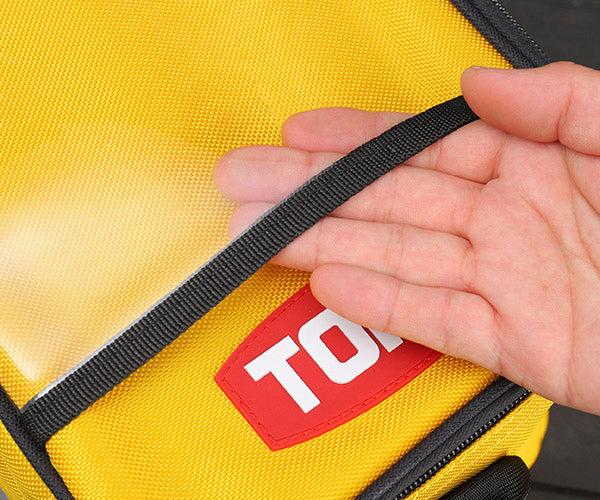 TONE ツールバッグ ボルトバッグ 黄色 幅300×奥行200×高さ210mm (BGBB1YL)(4953488306460) トネ