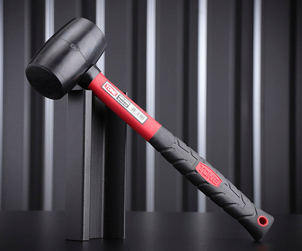 TONE ゴムハンマー 0.5ポンド 全長290mm (BHAG-05)(4953488431094) トネ