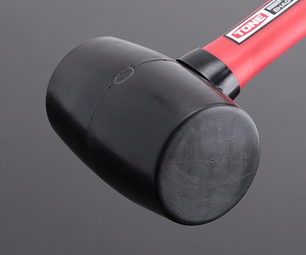 TONE ゴムハンマー 0.5ポンド 全長290mm (BHAG-05)(4953488431094) トネ