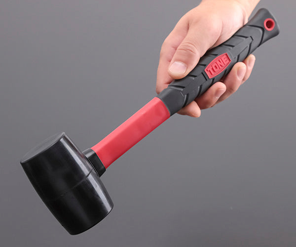 TONE ゴムハンマー 0.5ポンド 全長290mm (BHAG-05)(4953488431094) トネ